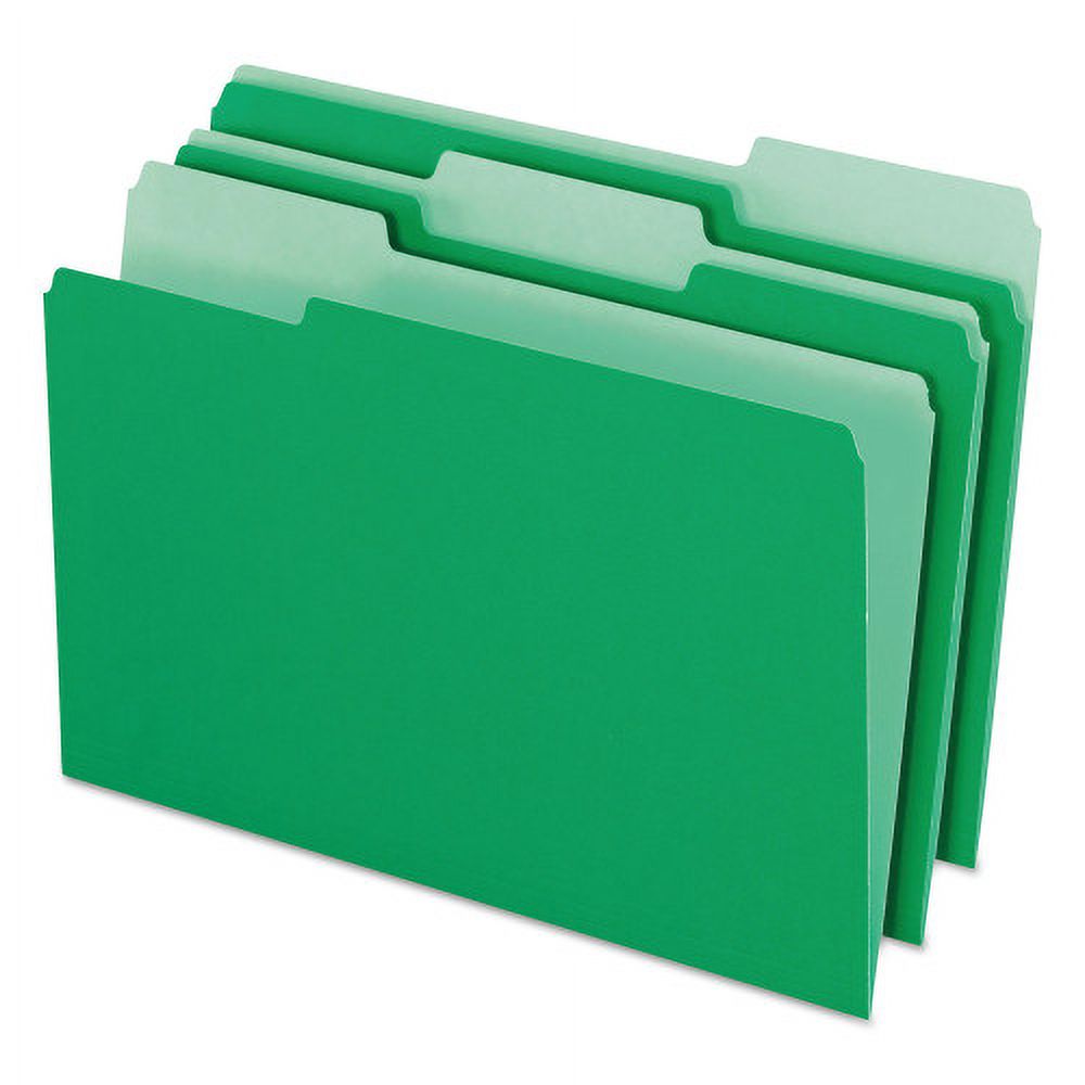 Pendaflex Colored File Folders, 1/3Cut Tabs Assorted, Legal Size