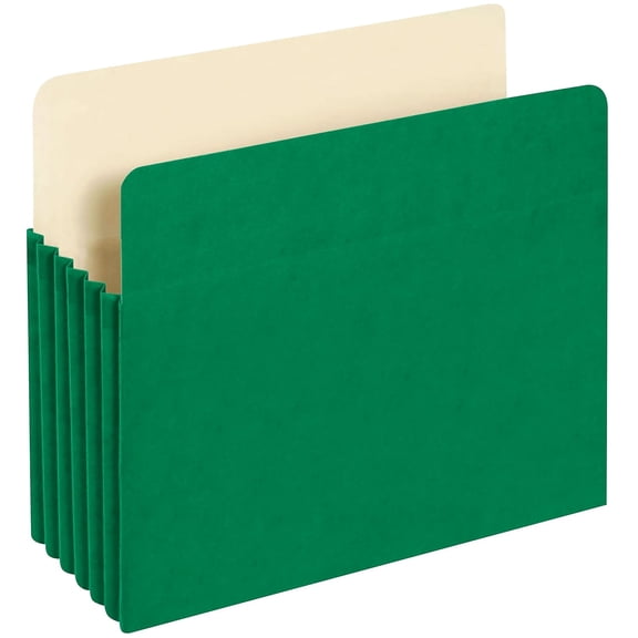 Pendaflex Colored File Pockets 5.25 Expansion 1534G