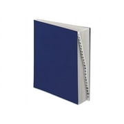 Pendaflex DDF3-OX Desk File, A-Z Index, Letter Size, Acrylic-Coated Pressboard, Black/Blue