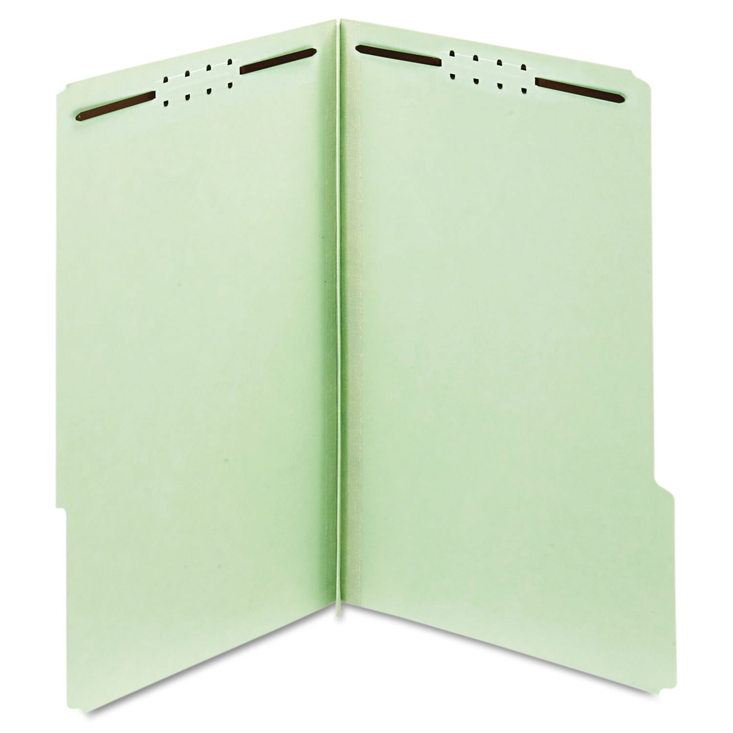 Pendaflex Earthwise HeavyDuty Pressboard Folders, 1/3 Tab, Legal, Green, 1" Exp., 25/Box