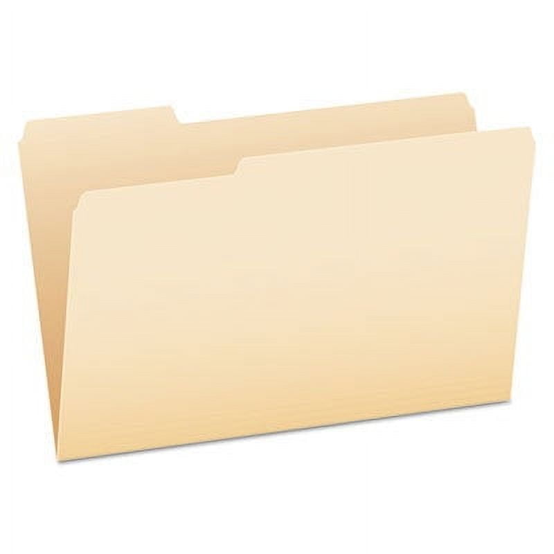 Pendaflex Essentials 1/3-cut Manila File Folders, Manila, 100 / Box (Quantity)
