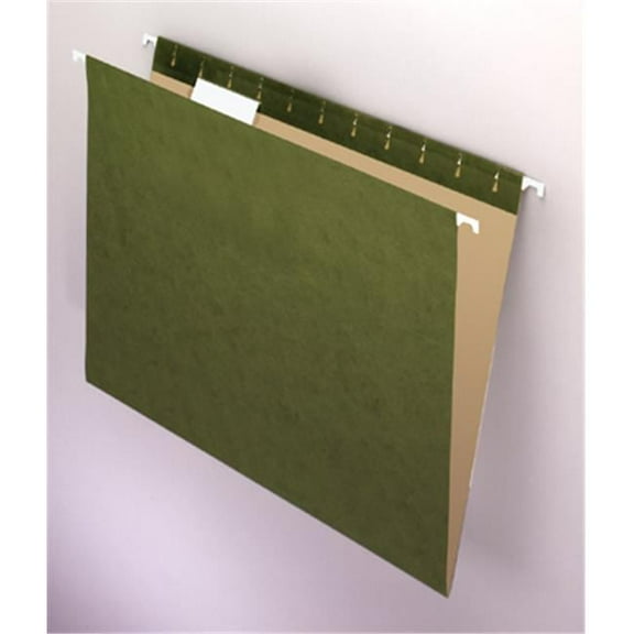 Pendaflex Essentials Hanging File Folders - Standard Green - 0.2 Tab Cut