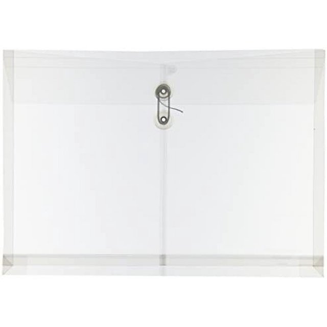 Pendaflex Expandable Poly String and Button Booklet Envelope, 14.5 x 9