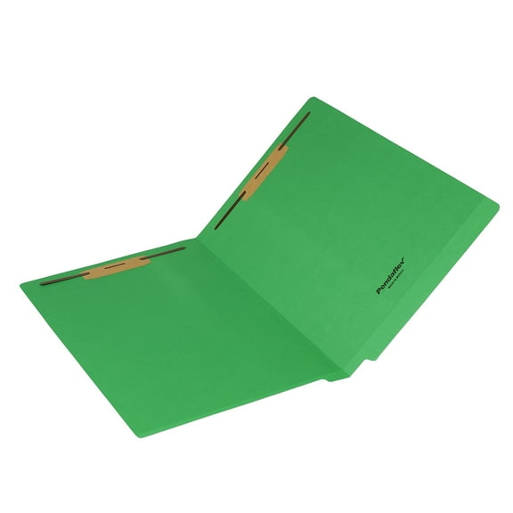Pendaflex Fastener Folders End Tab File Folder Straight Cut Legal Size Paper Stock Green