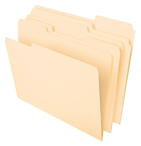 Pendaflex File Folders, Letter Size, 8-1/2" x 11", 100 Per Box