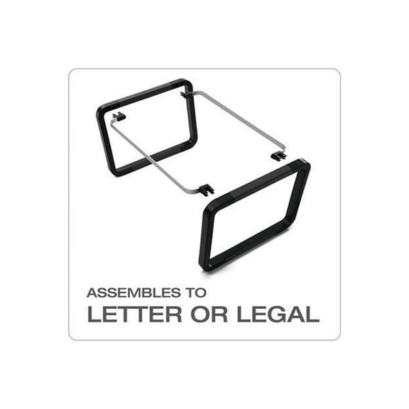 Pendaflex Modern Hanging File Folder Frame, Legal/Letter Size, 16-22" Long, Plastic -PFX44116