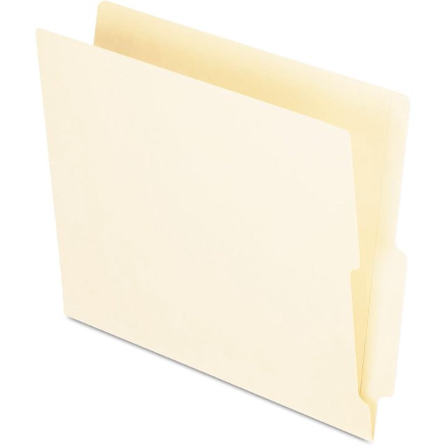 Pendaflex H114D End Tab Folders, Straight Cut Tab, Two Ply, Letter