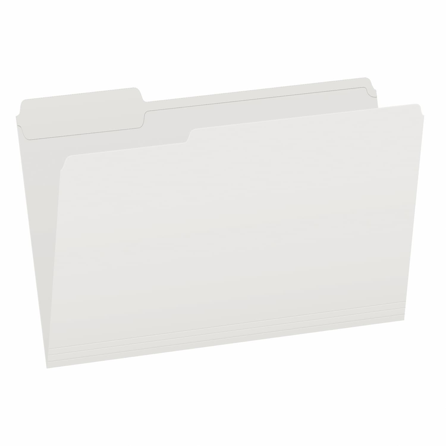 Pendaflex Heavy Duty File Folder 1/3-Cut Tab Assorted Legal Size White 100/Box (1007034)