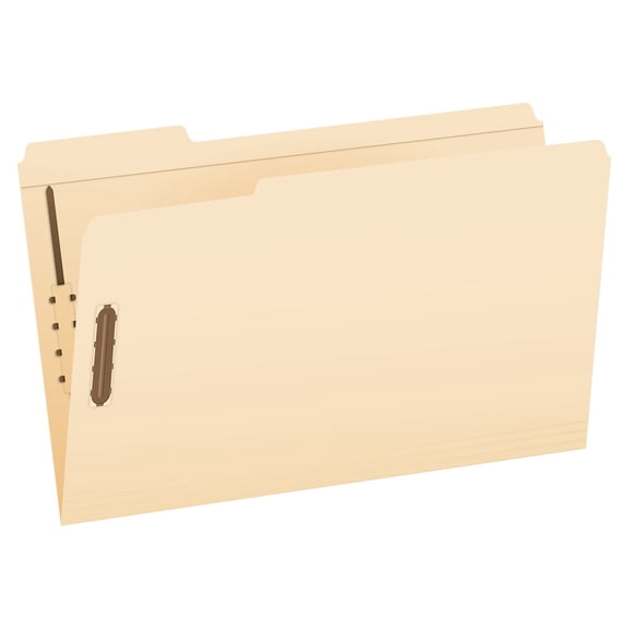 Pendaflex Heavy Duty File Folder 1-Tab Assorted Legal Size Manila 50/Box (1007063)