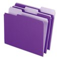 thumbnail image 1 of Pendaflex Interior File Folders, 1/3-Cut Tabs, Letter Size, Violet, 100/Box (421013VIO), 1 of 2