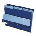 thumbnail image 1 of Pendaflex Interior File Folders, 1/3 Cut Top Tab, Letter, Navy Blue, 100/Box, 1 of 1