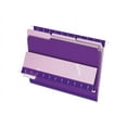 thumbnail image 1 of Pendaflex Interior File Folders 1/3 Cut Top Tab Letter Violet 100/Box 421013VIO, 1 of 6