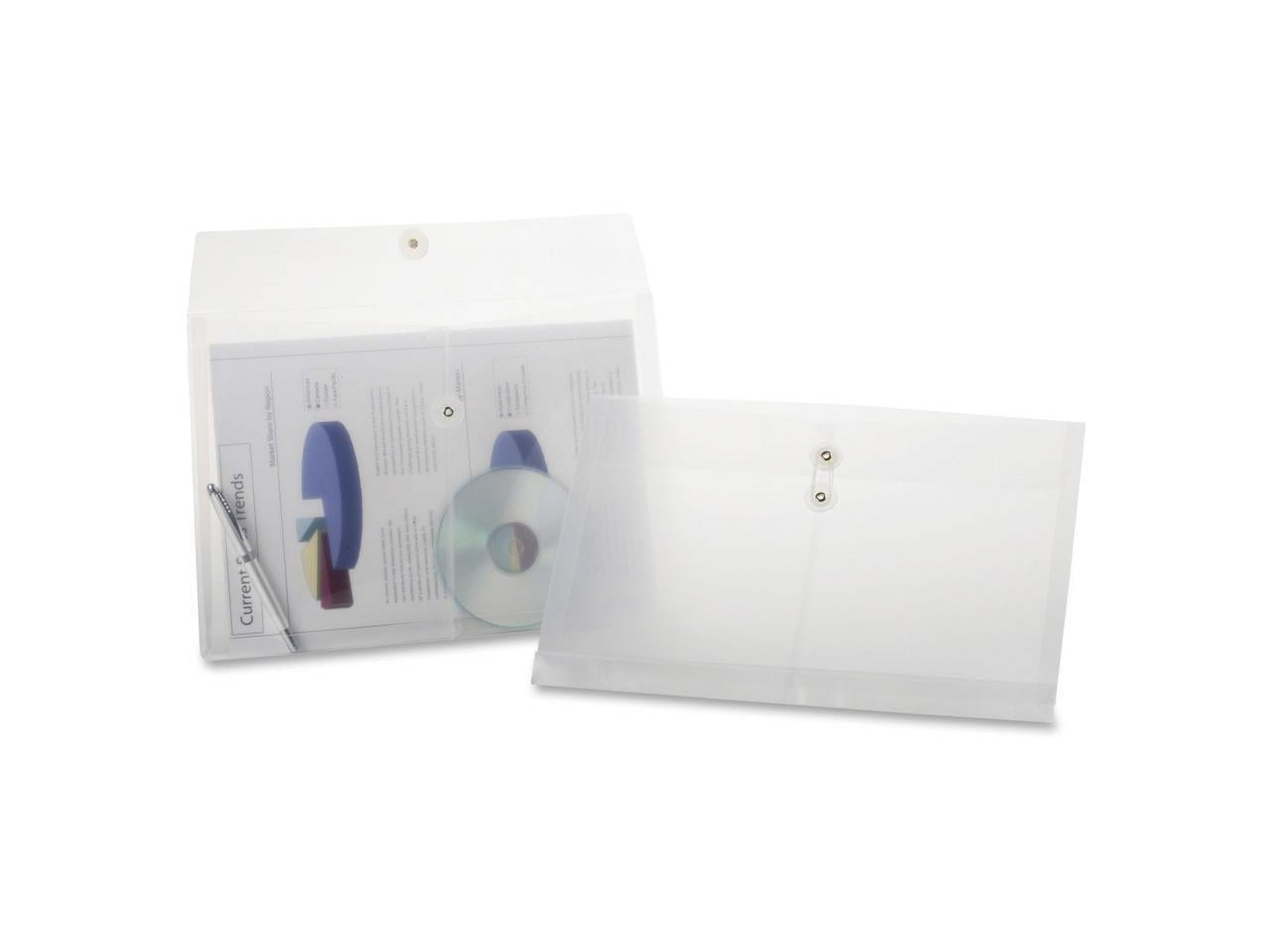 Pendaflex Legal Size Clear Poly String Envelopes - Walmart.com