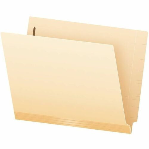Pendaflex Letter End Tab File Folder, 8 1/2" x 11", 3/4" Expansion, 2" for Folder, Manila, Laminated, Reinforced, 0% Recycled (13160) | 2 Boxes (100 Total)