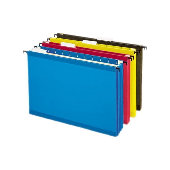 Pendaflex Letter-Size Hanging Pocket File Organizer, Assorted, 4 Pack