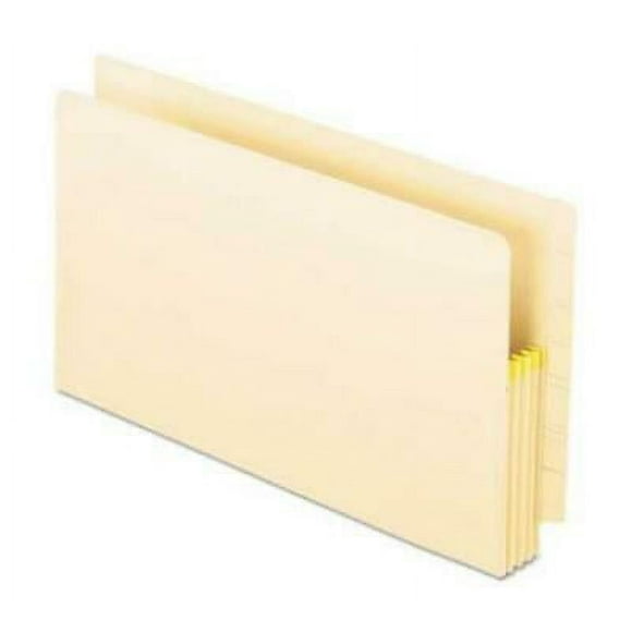 Pendaflex Manila Drop Front Shelf File Pockets, 3.5" Expansion, 25 Sections, Legal Size, Manila, 25/Box (22812)