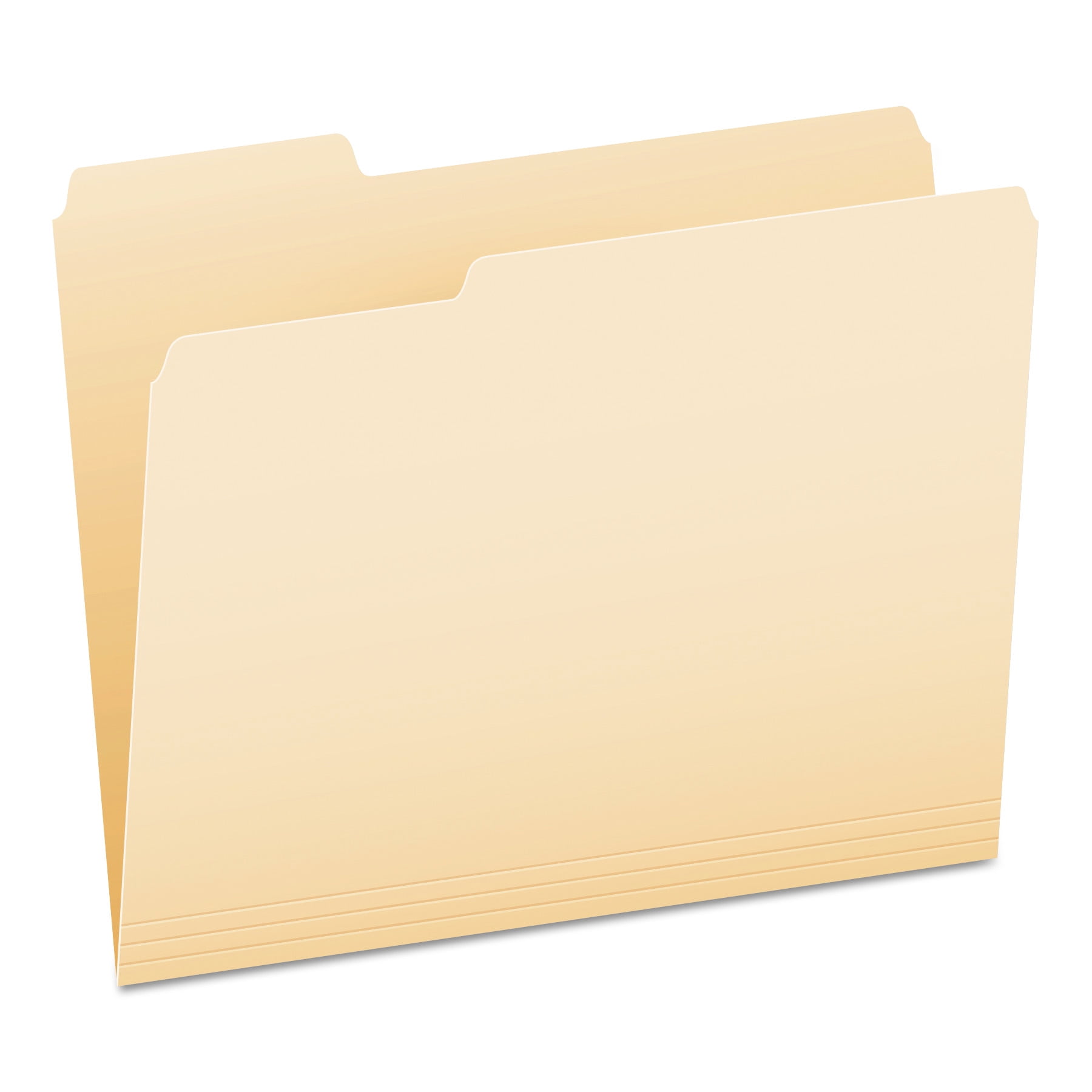 Manila Letter Size Top Tab File Folders, 100-Pack