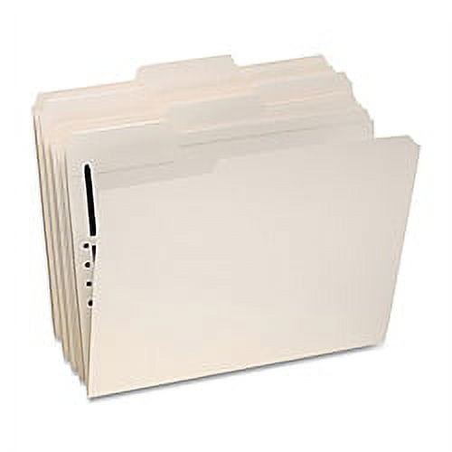 Pendaflex Manila Folders with One Fastener, 1/3-Cut Tabs, Legal Size, 50/Box (FM310)