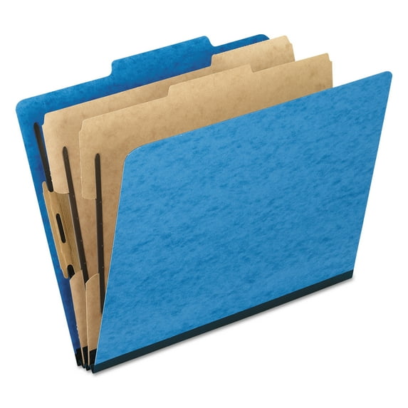 Pendaflex, PFX2257LB, Pressguard Classification Folders, 10 / Box, Light Blue