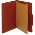 thumbnail image 1 of Pendaflex, PFX28775R, 1-Divider Pressboard Classification Folders, 10 / Box, Red, 1 of 2