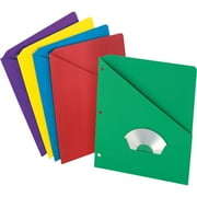 Pendaflex, PFX32940, Slash Pocket 3-hole Project Folders, 25 / Pack, Multi