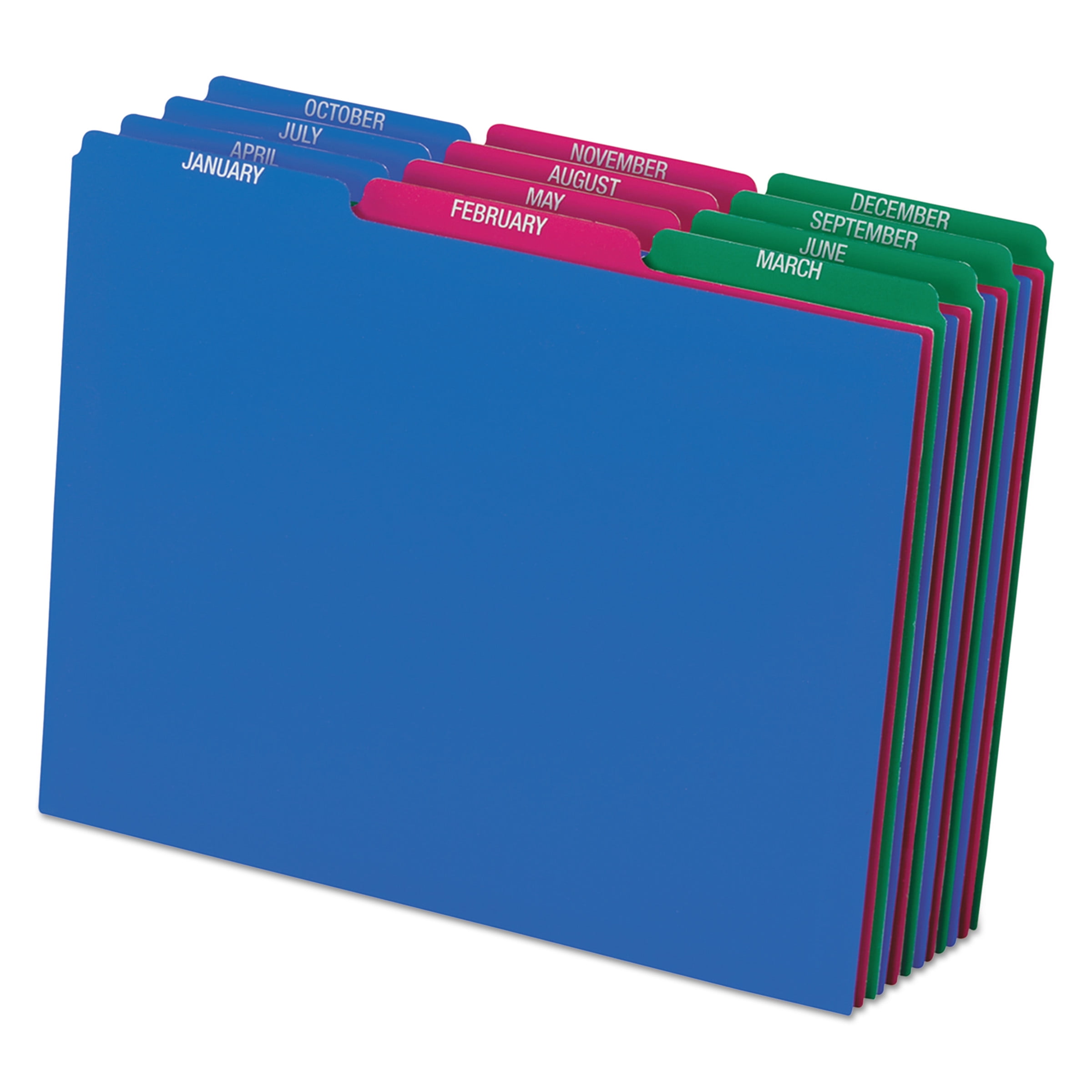 Pendaflex, PFX40144, Poly File Guide Sets, 12 / Set