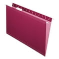 thumbnail image 1 of Pendaflex, PFX415315BUR, Reinforced Hanging Folders, 25 / Box, Burgundy, 1 of 7