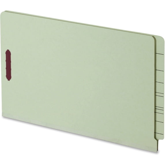 Pendaflex, PFX47705, End Tab Pressboard Fastener Folders, 25 / Box, Light Green