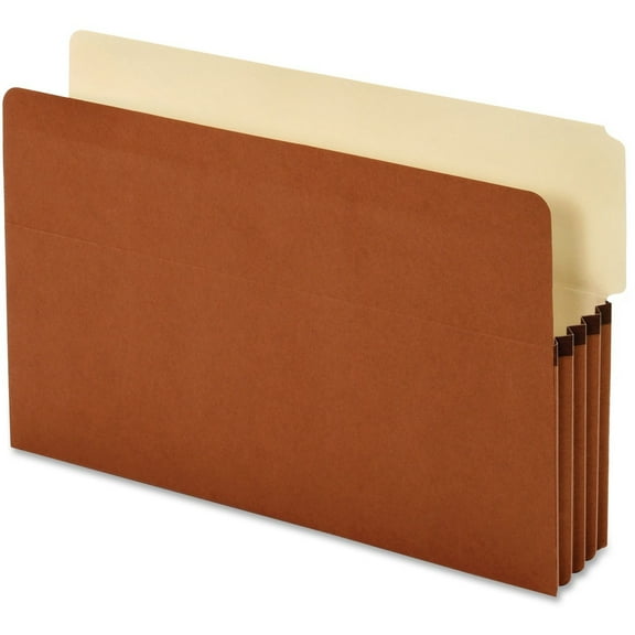 Pendaflex, PFX64624, Redrope End Tab File Pockets, 10 / Box, Brown