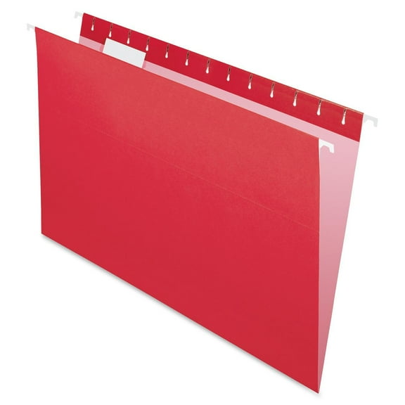 Pendaflex, PFX81628, Colored Hanging Folders, 25 / Box, Red