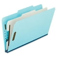 thumbnail image 1 of Pendaflex, PFX930025RCP1, Pressboard Partition Folders, 10 / Box, Blue,Gray, 1 of 2