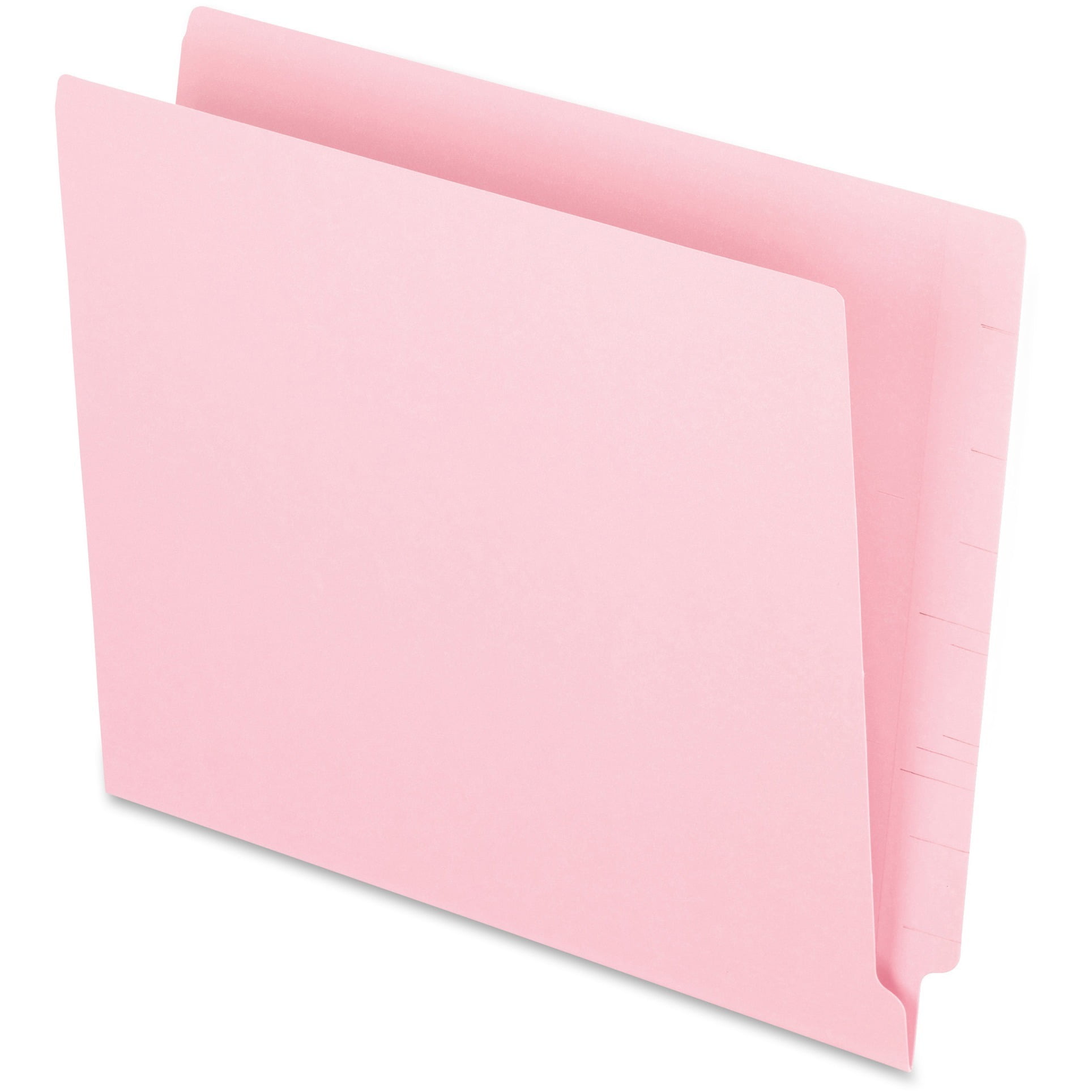 Pendaflex, PFXH110DP, Color End Tab Folders, 100 / Box, Pink
