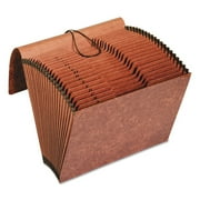 Pendaflex R117ALHD Heavy-Duty Expanding File, 21 Pockets, 1/3 Tab, Letter, Brown