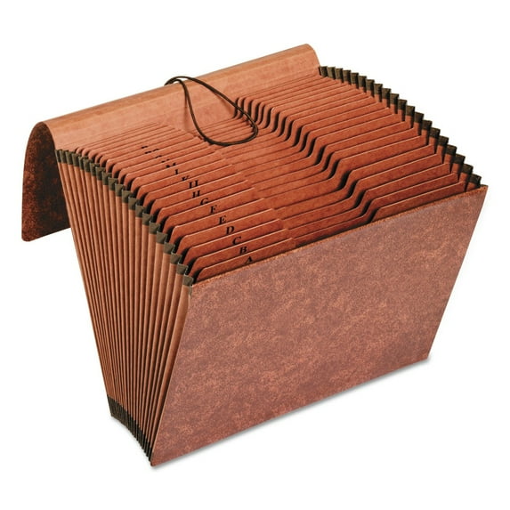 Pendaflex R117ALHD Heavy-Duty Expanding File, 21 Pockets, 1/3 Tab, Letter, Brown