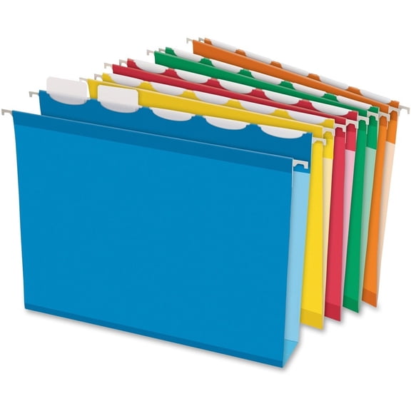 Pendaflex, PFX42700, Ready-Tab Hanging Folders, 20 / Box, Assorted