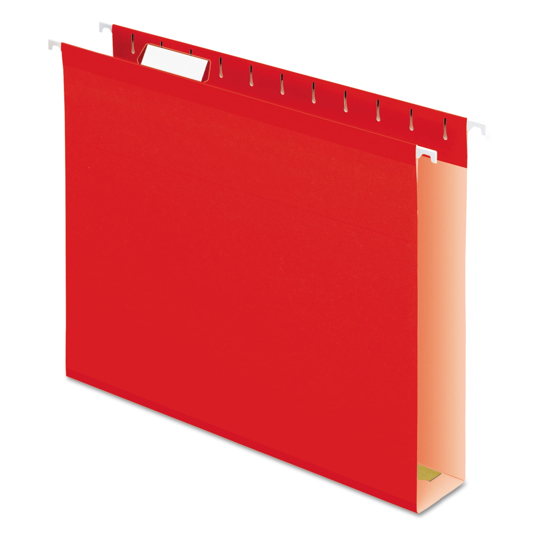 Pendaflex Reinforced 2" Extra Capacity Hanging Folders, 1/5 Tab, Letter