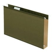Pendaflex Reinforced 2" Extra Capacity Hanging Folders Legal Standard Green 25/Box 4153X2