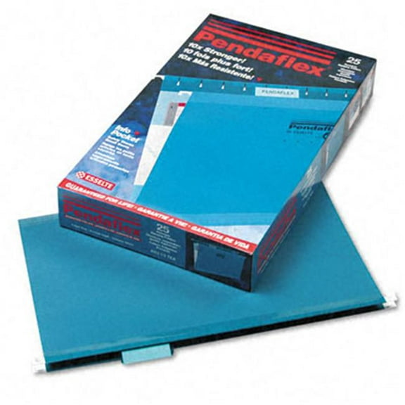 Pendaflex  Reinforced Hanging File Folders - Teal - Legal