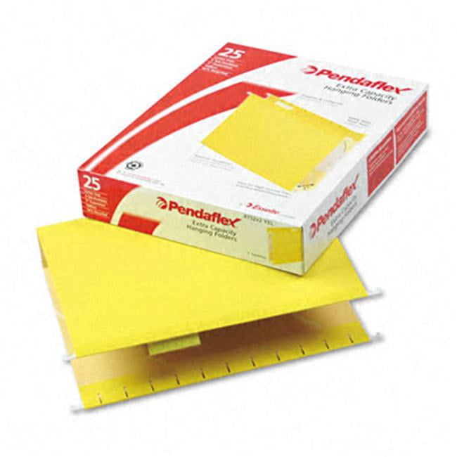 File Folder Yellow Color Pendaflex Reinforced Hanging File Folders - Yellow - Letter - Walmart.com