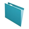 thumbnail image 1 of Pendaflex Reinforced Hanging Folders 1/5 Tab Letter Teal 25/Box 415215TEA, 1 of 7
