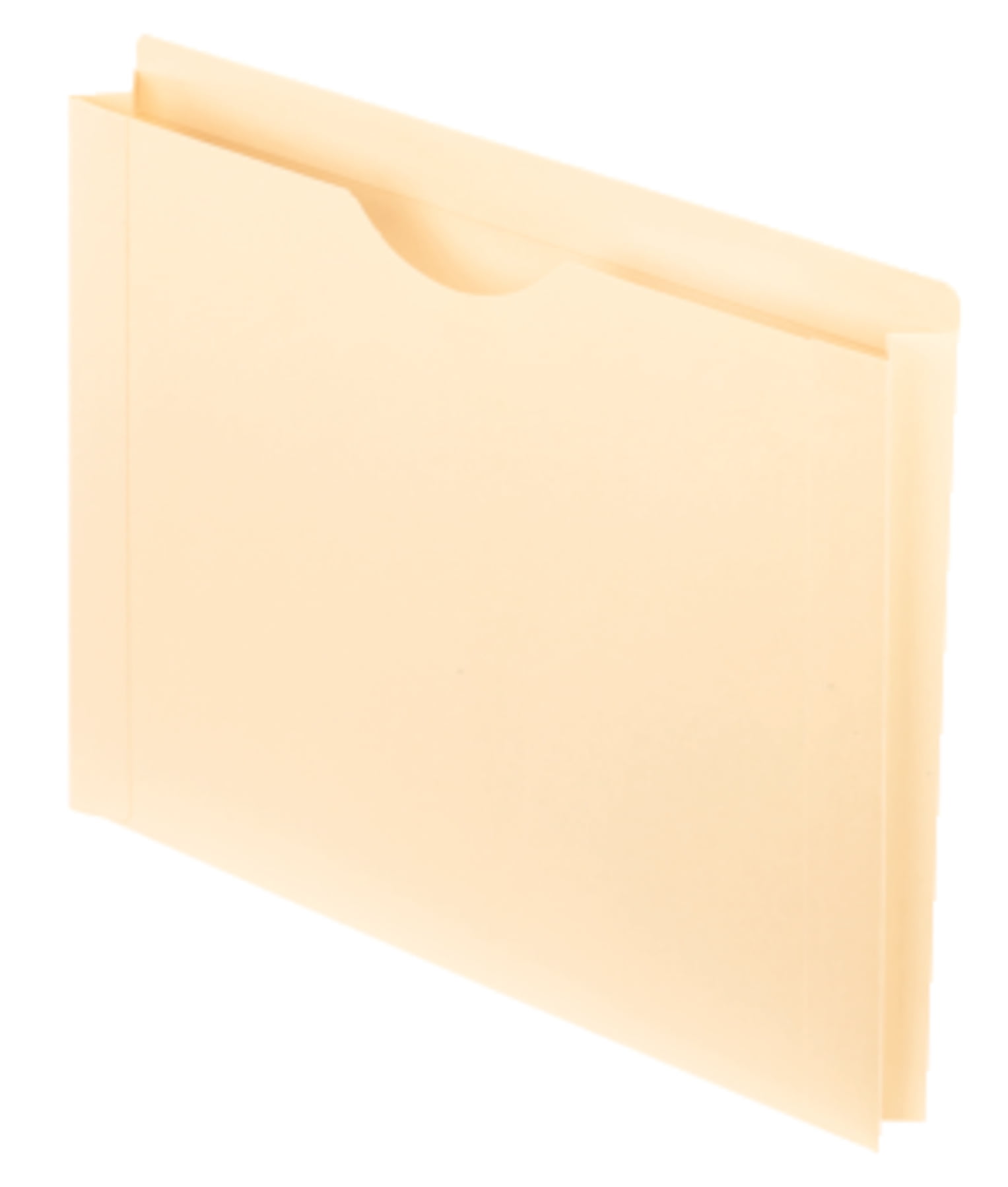Manila Reinforced File Jackets, Letter size, Manila