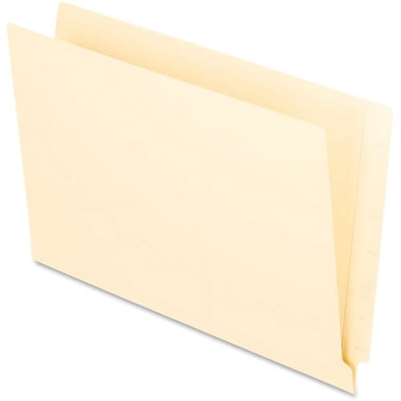 Pendaflex Straight Cut End Tab File Folder Legal - 8.50" x 14" Sheet Size - 0.75" Expansion - 11 pt. Folder Thickness - Manila - Recycled - 100 / Box
