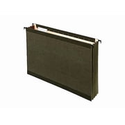 Pendaflex® SureHook Hanging Pocket File, Legal Size, 1/5-Cut Tabs, Standard Green, 4/Pack