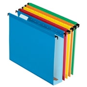 Pendaflex® SureHook® Reinforced Extra Capacity Hanging Folders, Letter Size, Assorted Colors, 1/5 Cut, 20/BX