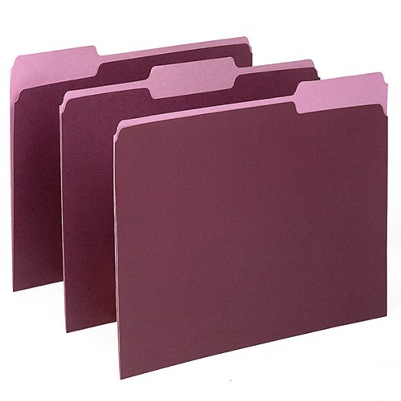 Pendaflex Twotone Color File Folder Letter 8.50" X 11" 1/3 Tab