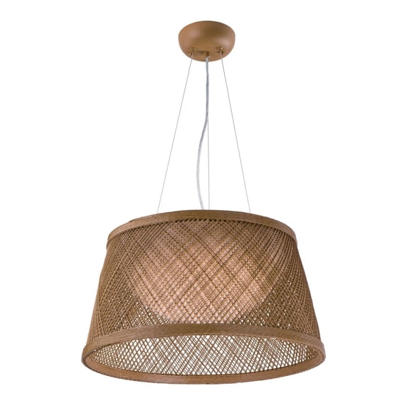 54374NA Maxim Lighting Bahama-Pendant 1 Light-20.25 Inches wide by 11 inches high-Natural Finish