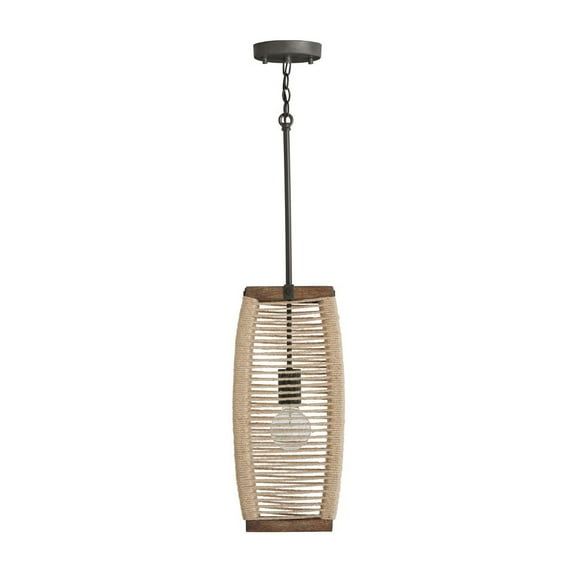 Pendant 1 Light In Urban/Industrial Style 8.5 High By 19 Wide     -Traditional Installation Capital Lighting 340311Yg