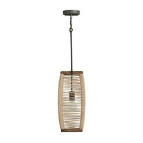 Pendant 1 Light In Urban/Industrial Style 8.5 High By 19 Wide -Traditional Installation Capital Lighting 340311Yg