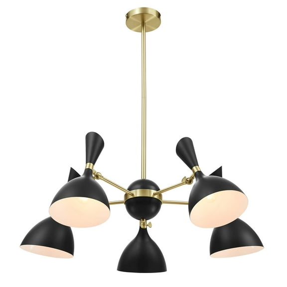 Pendant Ceiling Light Fixture, Black, Metal, Modern Contemporary, Mid Century Kitchen Room Cafe Bistro Restaurant Hospitality