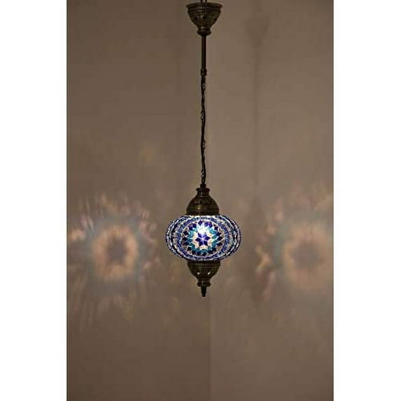 Pendant Chandelier LAMP Turkish Moroccan Mosaic Hanging Ceiling Lamp Night Art Handmade Lighting Lampshade Light Shade Unique Gift for Home